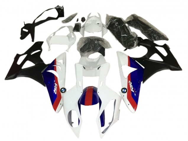 2009-2014 BMW S1000RR Motorcycle Fairings - White Red Blue Black UK