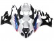 2009-2014 BMW S1000RR Motorcycle Fairings - White Red Blue Glossy Black HP Becker Carbon UK