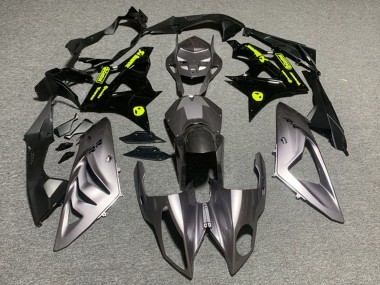 Best 2009-2014 BMW S1000RR Motorcycle Fairings - Silver Glossy Black Green UK