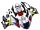 2009-2014 BMW S1000RR Motorcycle Fairings - White Red Yellow Black Castrol UK