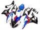 2009-2014 BMW S1000RR Full Motorcycle Fairings - White Red Blue Glossy Black UK