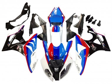 Best 2009-2014 BMW S1000RR Full Motorcycle Fairings - White Red Blue Glossy Black UK