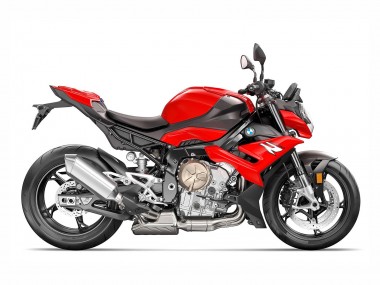 Best 2021-2025 BMW S1000R Motorcycle Fairings - Red Black UK