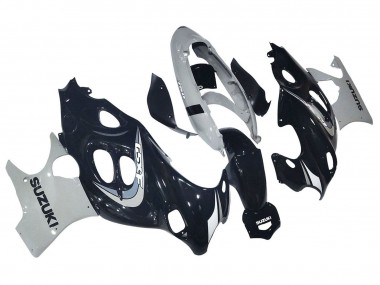 Best 2004-2006 Suzuki GSX600F/GSX750F Motorcycle Fairing - Glossy Black Grey UK