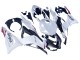 2023-2025 Kawasaki ZX6R Motorcycle Fairings - Pearl White Black Red UK