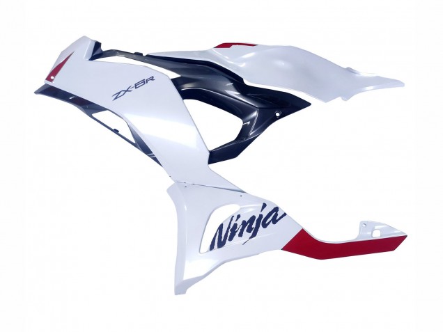 2023-2025 Kawasaki ZX6R Motorcycle Fairings - Pearl White Black Red UK