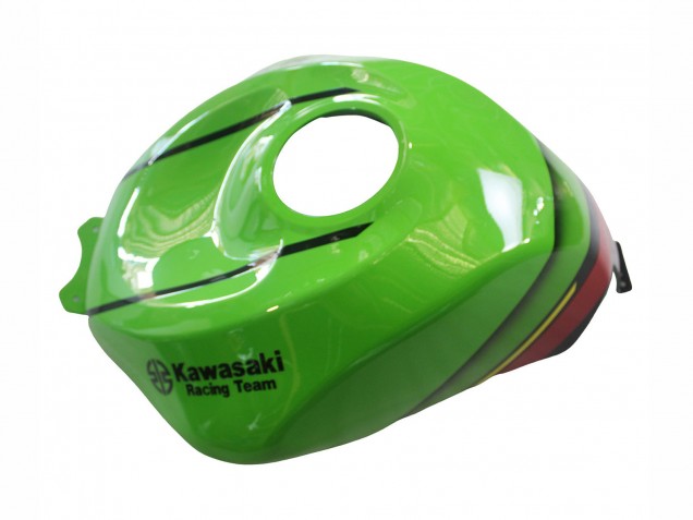 2023-2025 Kawasaki ZX6R Motorcycle Fairings - Green Black Red Yellow Dunlop UK