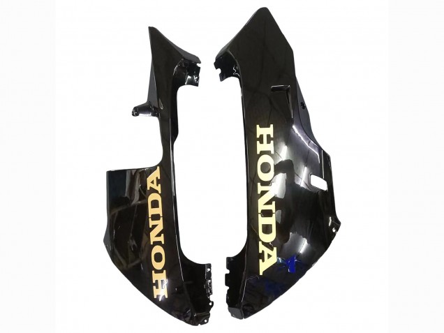 2005-2006 Honda CBR600RR Motorcycle Fairings - Black with Gold Logo UK