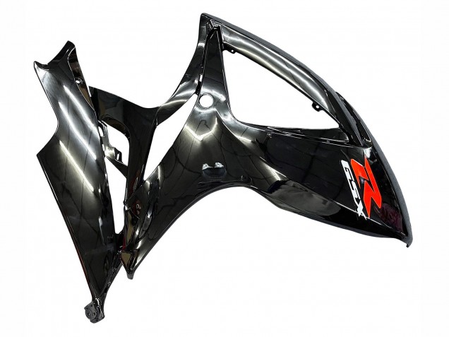 2006-2007 Suzuki GSXR 600 / GSXR 750 Motorcycle Fairings - Glossy Black Silver Red UK