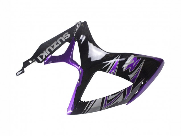 2006-2007 Suzuki GSXR 600 / GSXR 750 Motorcycle Fairing Kits - Purple Glossy Black UK