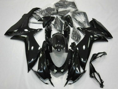 Best 2011-2024 Suzuki GSXR 600 / GSXR 750 Motorcycle Fairings - Glossy Black UK