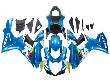 Best 2011-2024 Suzuki GSXR 600 / GSXR 750 Motorcycle Fairings - Light Blue Green White Red UK