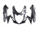 2011-2024 Suzuki GSXR 600 / GSXR 750 Motorcycle Fairings - Black Carbon Fiber Red UK
