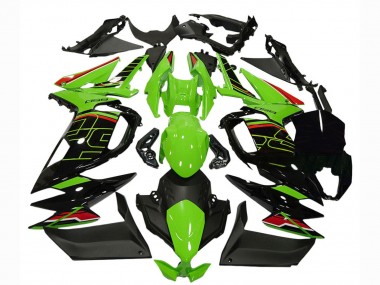 Best 2020-2024 Kawasaki Ninja 650 EX650 Motorcycle Fairings - Green Red Black UK