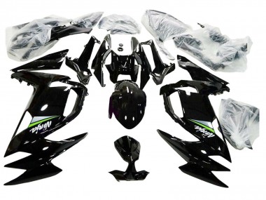 Best 2020-2024 Kawasaki Ninja 650 EX650 Motorcycle Fairings - Glossy Black Green UK