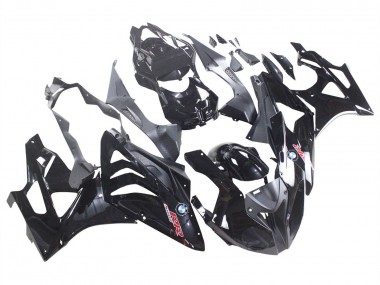 Best 2009-2014 BMW S1000RR Motorcycle Fairing - Glossy Black UK