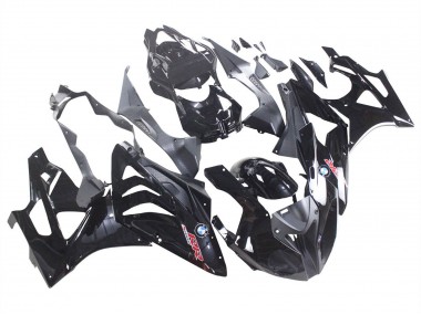 Best 2009-2014 BMW S1000RR Motorcycle Fairing - Glossy Black UK