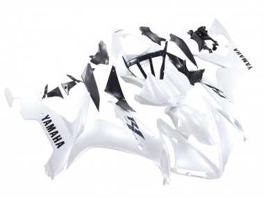 Best 2004-2006 Yamaha YZF 1000 R1 Motorcycle Fairings - Pearl White Black Decals UK