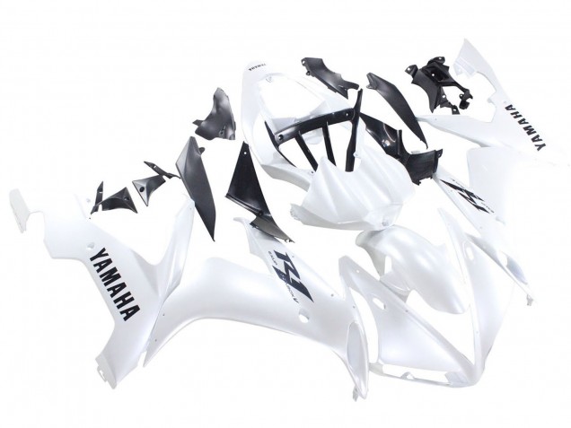 2004-2006 Yamaha YZF 1000 R1 Motorcycle Fairings - Pearl White Black Decals UK