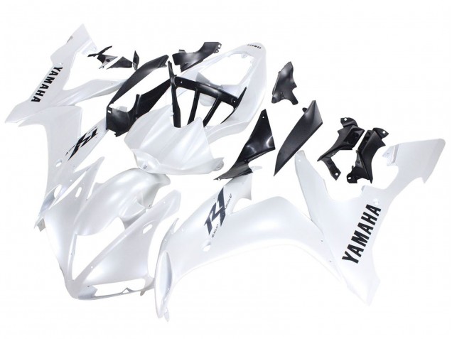 2004-2006 Yamaha YZF 1000 R1 Motorcycle Fairings - Pearl White Black Decals UK
