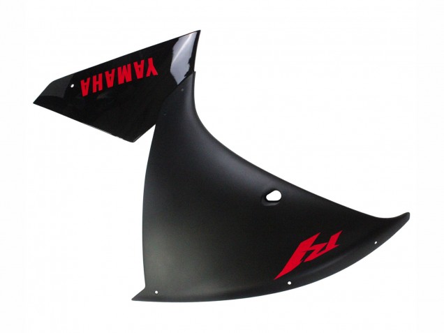 2009-2011 Yamaha YZF 1000 R1 Motorcycle Fairing - Matte Black Red Decal UK