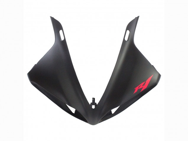 2009-2011 Yamaha YZF 1000 R1 Motorcycle Fairing - Matte Black Red Decal UK