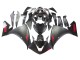 2009-2011 Yamaha YZF 1000 R1 Motorcycle Fairing - Matte Black Red Decal UK