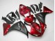 2009-2011 Yamaha YZF 1000 R1 Motorcycle Fairings - Red Matte Black UK