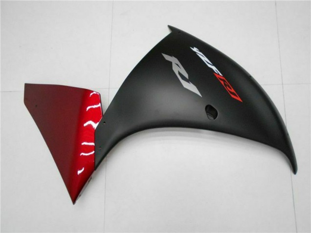 2009-2011 Yamaha YZF 1000 R1 Motorcycle Fairings - Red Matte Black UK