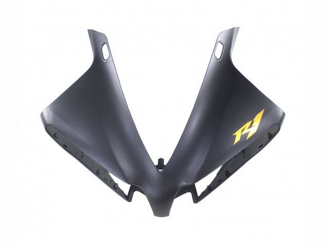 2012-2014 Yamaha YZF 1000 R1 Motorcycle Fairings - Matte Black Gold Decals UK