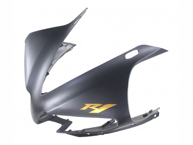 2012-2014 Yamaha YZF 1000 R1 Motorcycle Fairings - Matte Black Gold Decals UK