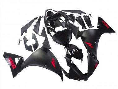 Best 2012-2014 Yamaha YZF 1000 R1 Motorcycle Fairings - Glossy Black Matte Black Red UK