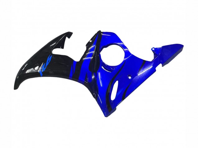 2006-2009 Yamaha YZF R6S Motorcycle Fairings - Blue Glossy Black UK