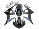 2006-2009 Yamaha YZF R6S Motorcycle Fairings - Matte Black Blue UK