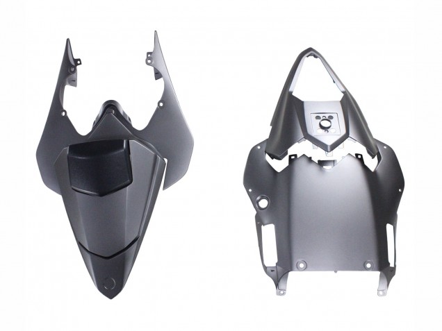 2008-2016 Yamaha YZF 600 R6 Motorcycle Fairings - Grey Black Carbon Fiber Style UK