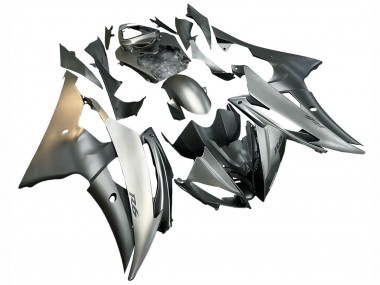 Best 2008-2016 Yamaha YZF 600 R6 Motorcycle Fairings - Silver Grey UK
