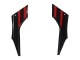 2013-2024 Kawasaki EX300 Motorcycle Fairings - Red Black UK