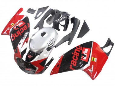 Best 2000-2005 Aprilia RS125 Motorcycle Fairings - Red Black Silver Racing UK