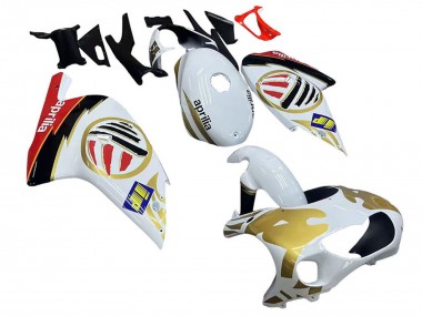 Best 2000-2005 Aprilia RS125 Motorcycle Fairings - White Yellow Red UK