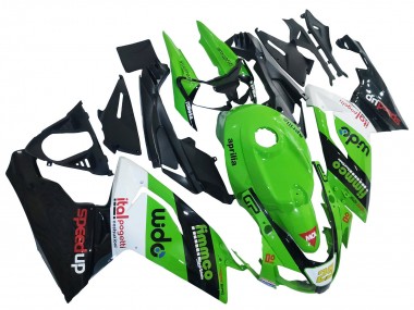 Best 2006-2011 Aprilia RS125 Motorcycle Fairing - Green White Black UK