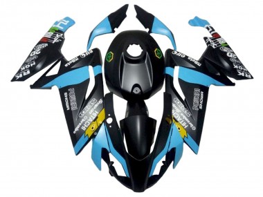 Best 2006-2011 Aprilia RS125 Motorcycle Fairings - Light Blue Black Yellow UK