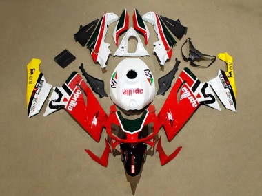 Best 2006-2011 Aprilia RS125 Motorcycle Fairings - Red White Black Yellow UK