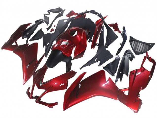 2012-2018 Aprilia RS4 50 125 Motorcycle Fairing - Red Matte Black UK