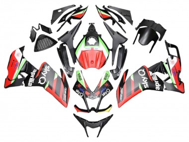 Best 2012-2018 Aprilia RS4 50 125 Motorcycle Fairings - Red Green Black UK