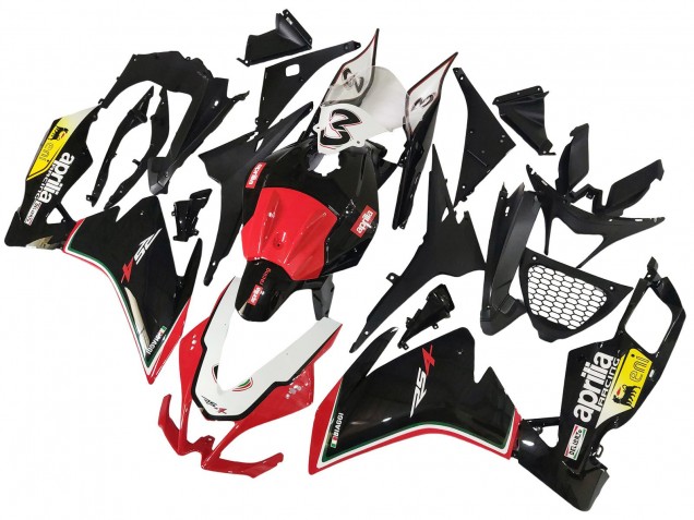 2012-2018 Aprilia RS4 50 125 Motorcycle Fairings - White Red Yellow Glossy Black UK