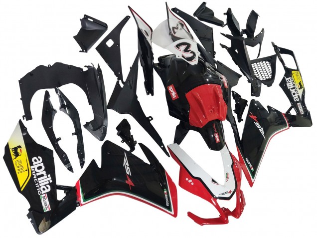 2012-2018 Aprilia RS4 50 125 Motorcycle Fairings - White Red Yellow Glossy Black UK