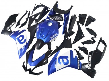 Best 2012-2018 Aprilia RS4 50 125 Motorcycle Fairings - Blue White Matte Black UK