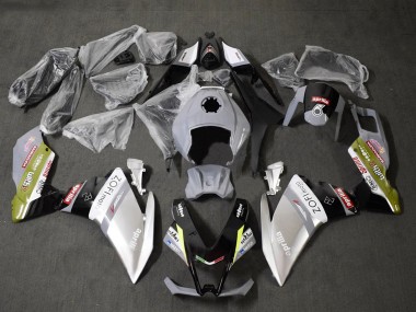Best 2012-2018 Aprilia RS4 50 125 Motorcycle Fairings - White Silver Grey Black UK