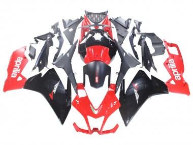 Best 2012-2018 Aprilia RS4 50 125 Motorcycle Fairings - Red Glossy Black UK