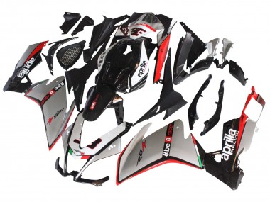 Best 2012-2018 Aprilia RS4 50 125 Motorcycle Fairings - Silver Red Glossy Black UK